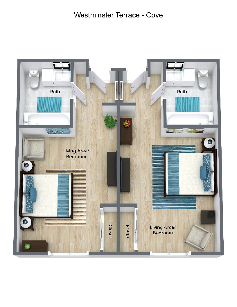 Westminster Terrace - Cove - Floor Plan